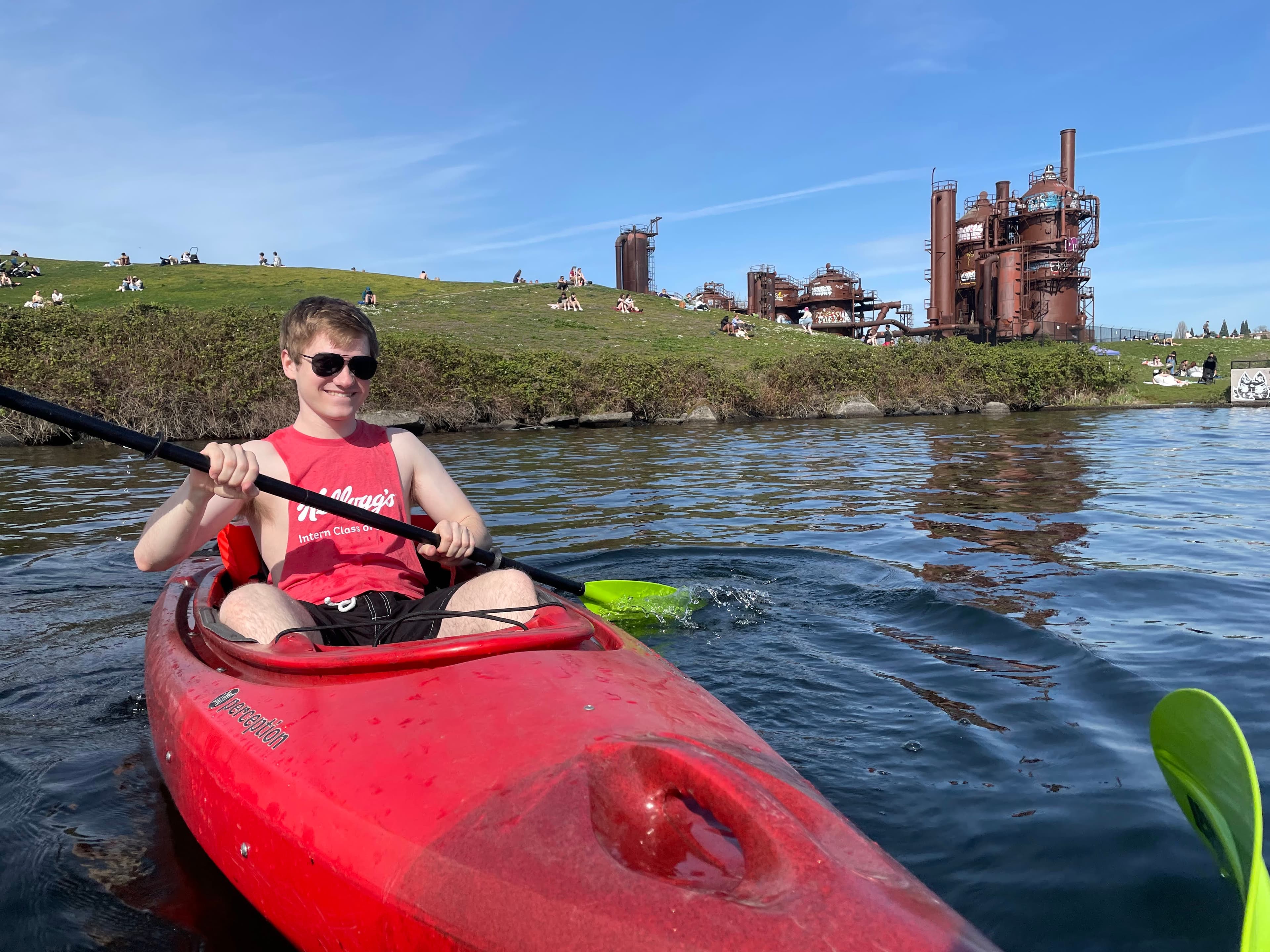 Steampunk kayaking 🛶
